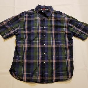 Tommy Hilfiger Mens Large Button Front Shirt